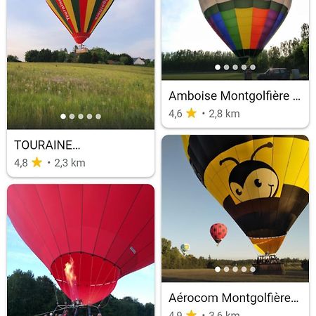 Le Petit Paradis Nazelles-Negron Exteriér fotografie